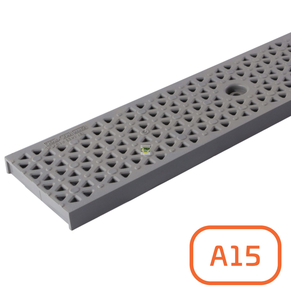 Пешеходная решётка ПП ZMM Maxpol (арт. 04406) — серая, A15, 1 м Пешеходная решётка ПП ZMM Maxpol (арт. 04406) — серая, A15, 1 м