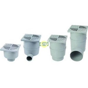 Трапы канализационные с пластиковой решеткой Трапы канализационные с пластиковой решеткой