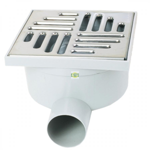 Канализационный трап ZMM Maxpol 100×100 мм, отвод Ø50