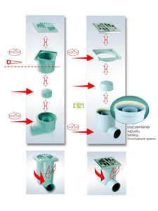 Регулировка высоты трап канализационный Регулировка высоты трап канализационный