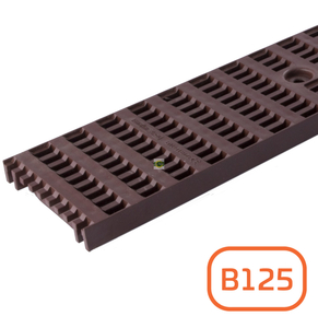 Усиленная решётка ПВХ ZMM Maxpol (арт. 04401) — коричневая, B125 Усиленная решётка ПВХ ZMM Maxpol (арт. 04401) — коричневая, B125