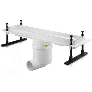 Канализационный трап ZMM Maxpol 400×80 мм, боковой слив Ø50 мм