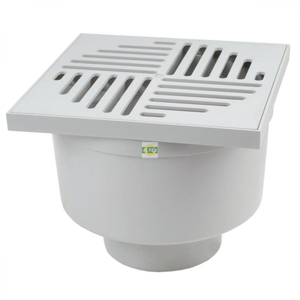 Канализационный трап ZMM Maxpol 200×200 мм, вертикальный слив Ø110 Канализационный трап ZMM Maxpol 200×200 мм, вертикальный слив Ø110