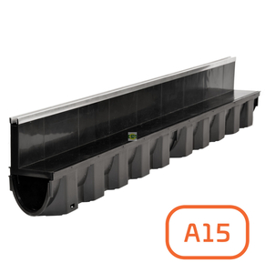 Комплект Max Drain Slim A15 c щелевой решеткой