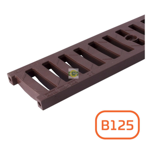 Усиленная решётка ПВХ ZMM Maxpol (арт. 01711) — коричневая, B125 Усиленная решётка ПВХ ZMM Maxpol (арт. 01711) — коричневая, B125