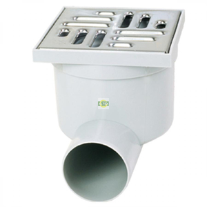 Трап 100х100 с боковым отводом