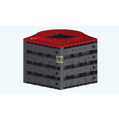 Кликните для увеличения изображения Колодец Vario 800 flex, тип 2, объем 420 л..