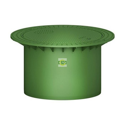 Перейти на страницу товара Телескопическая крышка Maxi GREEN артикул № 371011 Для емкостей Carat S и Platin.