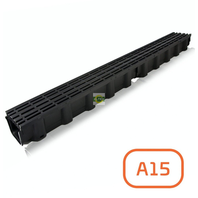 Комплект MAX DRAIN А15 канал с решеткой L1000/H78/B114.